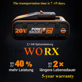 100% Original 8Ah 4Ah for WORX 20V WA3014 WA3551 WG630 WG629 WX372 WX390 WX394 WX550 WX523 WX802 WX858 WX900 Power Tool Battery